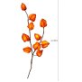 LED Pflanze Dekozweige Physaliszweige Lichterzweige Dekoration 50cm hoch Timerfunktion inkl. Batterien 10 warmweiße LED