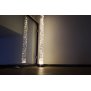 Northpoint Micro LED Tower Lichtsäule Standleuchte Stehleuchte Warmweiß Fußtrittschalter hochglanz Chrom-Look Standfuß / Abdeckung