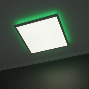 LED Panel 15W Warmweiß / Kaltweiß Mood RGB Hintergrundbeleuchtung Fernbedienung - Quadrat 45x45 15W