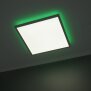 LED Panel 15W Warmweiß / Kaltweiß Mood RGB Hintergrundbeleuchtung Fernbedienung - Quadrat 45x45 15W