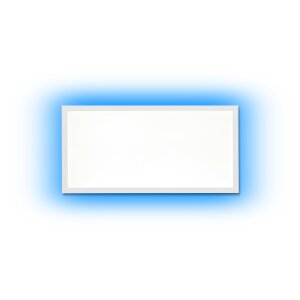 LED Panel 15W Warmweiß / Kaltweiß Mood RGB Hintergrundbeleuchtung - Rechteckig 60x30 15W