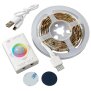Aufladbarer LED Streifen 100cm Farbwechsel Bewegungsmelder Innenbereich Schrankleuchte - RGB Bunt
