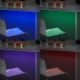 Aufladbarer LED Streifen 100cm Farbwechsel Bewegungsmelder Innenbereich Schrankleuchte - RGB Bunt