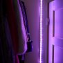 Aufladbarer LED Streifen Farbwechsel Bewegungsmelder Innenbereich Schrankleuchte 1100mAh Li-Io Akku RGB