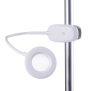 Lupenlampe mit Akku Aufladbar Kabellos Lupenleuchte 3x Vergrößerung 1200mAh Li-Io Akku - Clip-Lampe