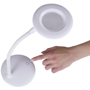 Lupenlampe mit Akku Aufladbar Kabellos Lupenleuchte 3x...
