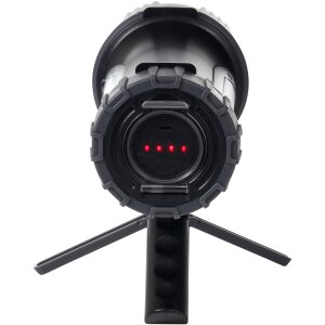 Aufladbarer LED Akku Handstrahler Taschenlampe Baustrahler Baulampe 10W 4400mAh Powerbank