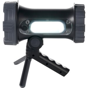 Aufladbarer LED Akku Handstrahler Taschenlampe Baustrahler Baulampe 10W 4400mAh Powerbank