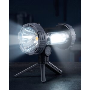 Northpoint LED Akku Handstrahler 10W 4400mAh Powerbank Taschenlampe Baustrahler mit Standfuß