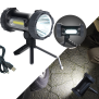 Aufladbarer LED Akku Handstrahler Taschenlampe Baustrahler Baulampe 10W 4400mAh Powerbank