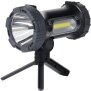 Aufladbarer LED Akku Handstrahler Taschenlampe Baustrahler Baulampe 10W 4400mAh Powerbank
