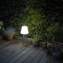 LED Outdoor Gartenlampe 64cm inkl. auswechselbarer E27 Glühbirne
