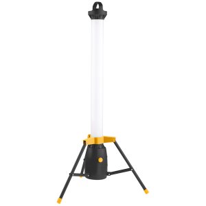 LED Turm Baustrahler Arbeitsstrahler mit 360° Lichtauslass 50W Leistung 110cm hoch