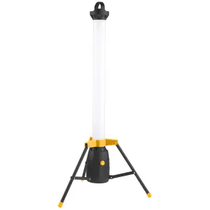 LED Turm Baustrahler Arbeitsstrahler mit 360° Lichtauslass 50W Leistung 110cm hoch