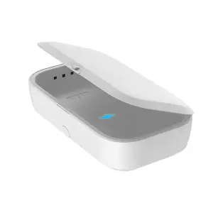 UV Desinfektionsbox UV-Sanitizer Sterilisator Reinigungsgerät Wireless Charger