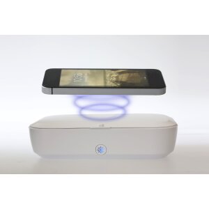 UV Desinfektionsbox UV-Sanitizer Sterilisator Reinigungsgerät Wireless Charger