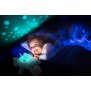 Northpoint LED Plüschtier Sternenprojektor Nachtlicht mit 13 Schlummermelodien / waschbar / Lautstärke einstellbar Hippo