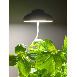 LED 7W Pflanzenleuchte Pflanzenlampe Pflanzenbeleuchtung 70cm Teleskopstab Grau