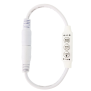 LED COB Streifen Band Strip 3 Meter 24W warmweiß 3000K kürzbar mit Netzteil