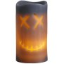 LED Halloween Kerzen Echtwachs verschiedene Modelle Flackerlicht X-Eyes
