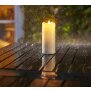 LED Outdoor Kerzen wasserfest mit Timer-und Flackerfunktion flammenlose Kerze Ø7cm x 15cm - Groß