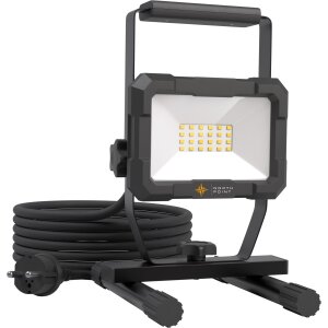 LED Blackline Baustrahler mit Standfuß - 20W