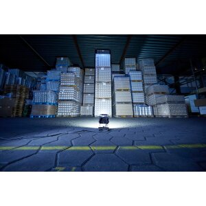 LED Blackline Baustrahler mit Standfuß - 30W