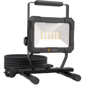 LED Blackline Baustrahler mit Standfuß - 30W