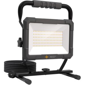 LED Blackline Baustrahler mit Standfuß - 100W