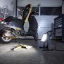 LED Blackline Baustrahler mit Standfuß - 100W