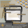 LED Blackline Baustrahler mit Standfuß - 150W