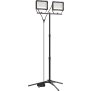 LED Blackline Doppelbaustrahler mit Stativ - 2x100W