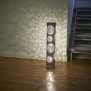 LED Mini Lichtsäule Windrose - Grau