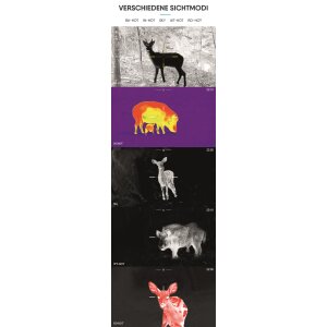 Wärmebildgerät AKIR-01 Wärmebildkamera mit Hot-Tracking-Funktion im praktischen Tragekoffer