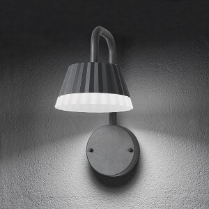 LED Aluminium Außenwandlampe Wandleuchte Terassenleuchte 10W zur Wandmontage