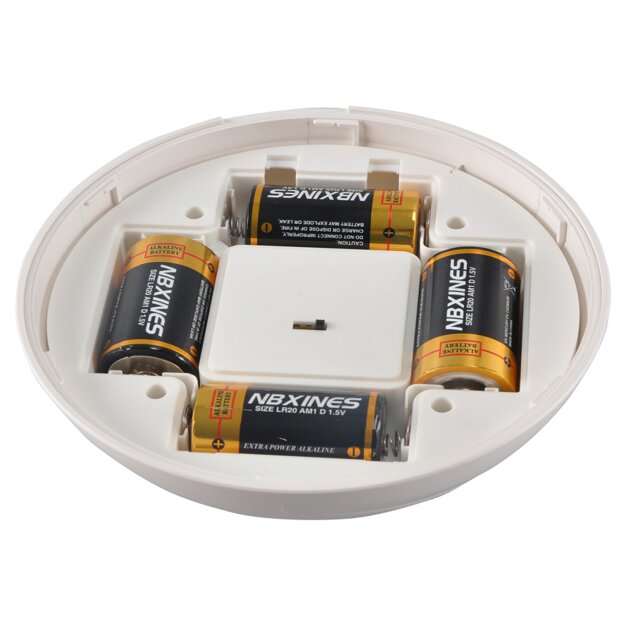 LED Batterie Sensorleuchte, Deckenleuchte, warmweiße LEDs, Unterbaule