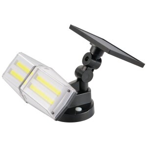 LED Strahler mit Solar Panel Außen mit Hochfrequenz...