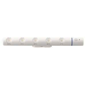 LED Batterie Sensorleiste mit Bewegungsmelder, 25cm, 160° drehbarer Bewegungsmelder, 5 schöne
