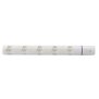 LED Batterie Sensorleiste mit Bewegungsmelder, 25cm, 160° drehbarer Bewegungsmelder, 5 schöne