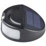 Solar LED Wandleuchte Sensorleuchte für außen - mit integriertem Solar-Panel Bewegungsmelder und