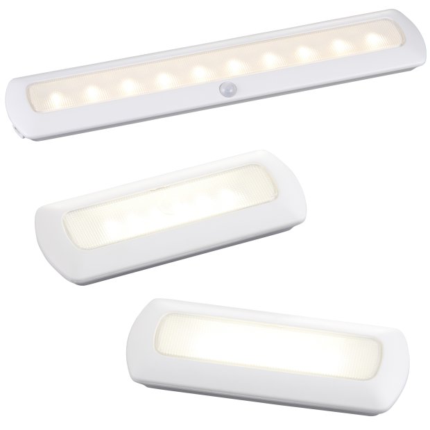 LED Schranklicht mit/ohne Bewegungsmelder aufladbar über USB neutralweiß