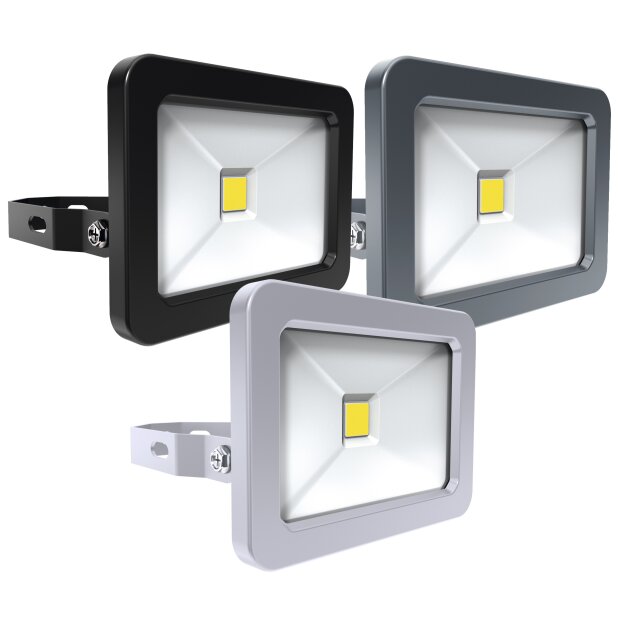 15W LED Strahler Fluter Außen 1125LM Außenstrahler, IP65 Wasserdicht 6500K Kaltweiß