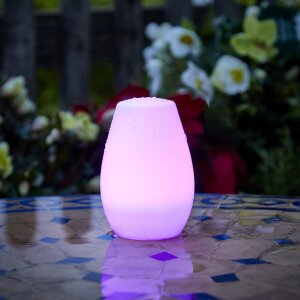 LED Steckdosen Nachtlicht Taschenlampe Weiß RGB Bunt Wandleuchte Bewegungsmelder - Oval
