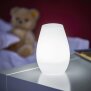 LED Steckdosen Nachtlicht Taschenlampe Weiß RGB Bunt Wandleuchte Bewegungsmelder - Oval