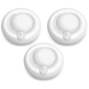 LED Spot Batterie Bewegungsmelder 3er-Set warmweiß 3000K mit 30s Timer für Innen & Außen