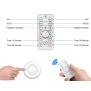 3er-Set LED Spot mit Fernbedienung batteriebetrieben, Farbwechsel & Timer für Innen/Außen - Smart