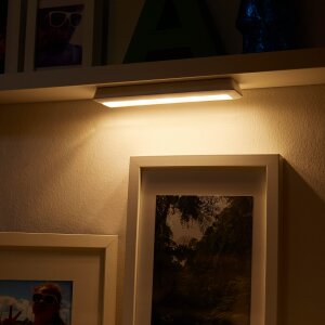 LED Batterie Beleuchtungsschiene mit Touch Knopf Warmweiß Kaltweiß Dimmbar - WW + KW + Fernbedienung