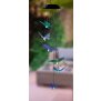 LED Solar Windspiel Schmetterling RGB Farbdurchlauf für Außen mit Dämmerungssensor 8 Stunden