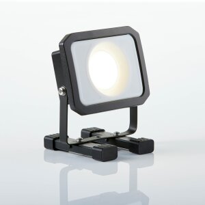 Akku LED Baustrahler Arbeitsleuchte Arbeitsscheinwerfer Arbeitsleuchte mit Haken - 20 Watt - 6600mAh