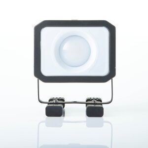 Akku LED Baustrahler Arbeitsleuchte Arbeitsscheinwerfer Arbeitsleuchte mit Haken - 20 Watt - 6600mAh